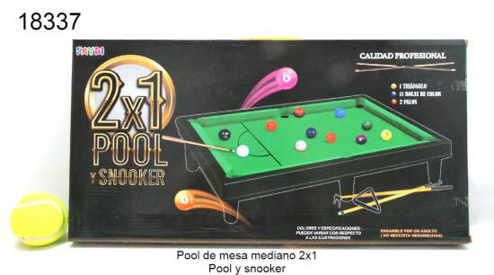 Imagen de POOL DE MESA MEDIANO 2X1 12.25